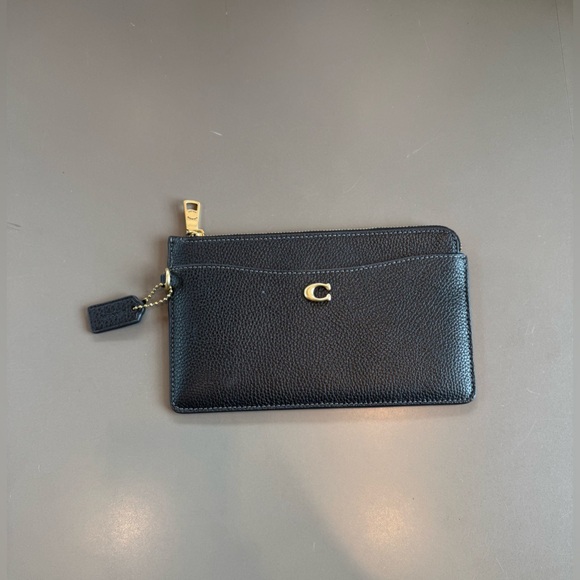 Coach Black Leather Wallet - Picture 1 of 12